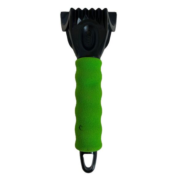 Hopkins 2 Function 2-Blade 10" Ice Chisel & Ice Scraper Green Made USA Subzero - Picture 1 of 3